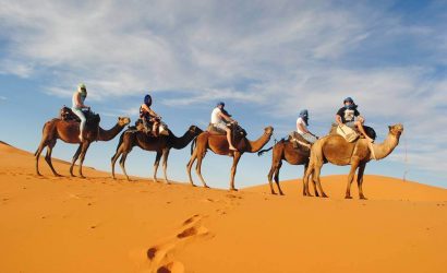 4 días desde Casablanca al desierto Merzouga vía Marrakech