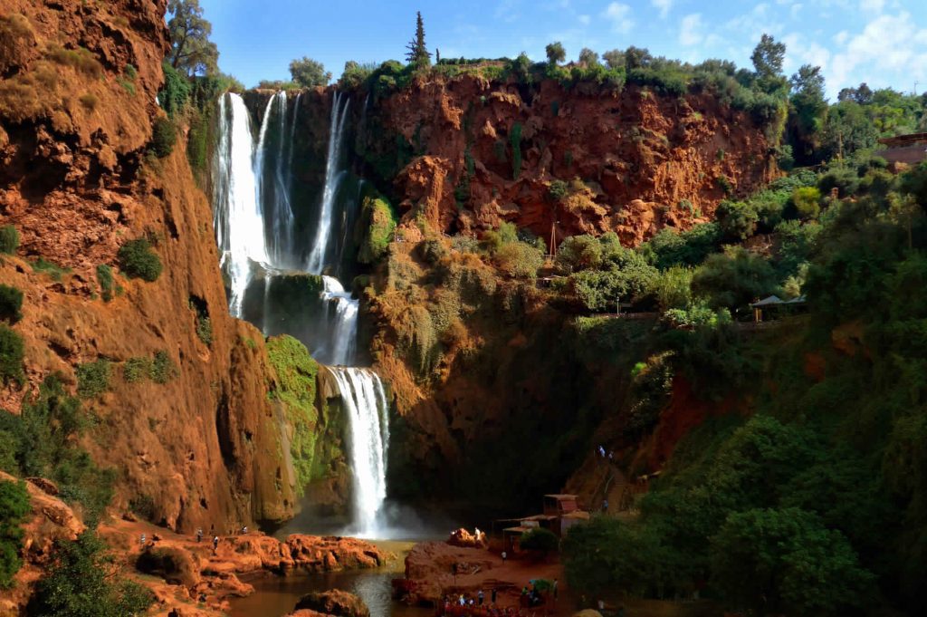 Excursión desde Marrakech a Cascadas de Ouzoud