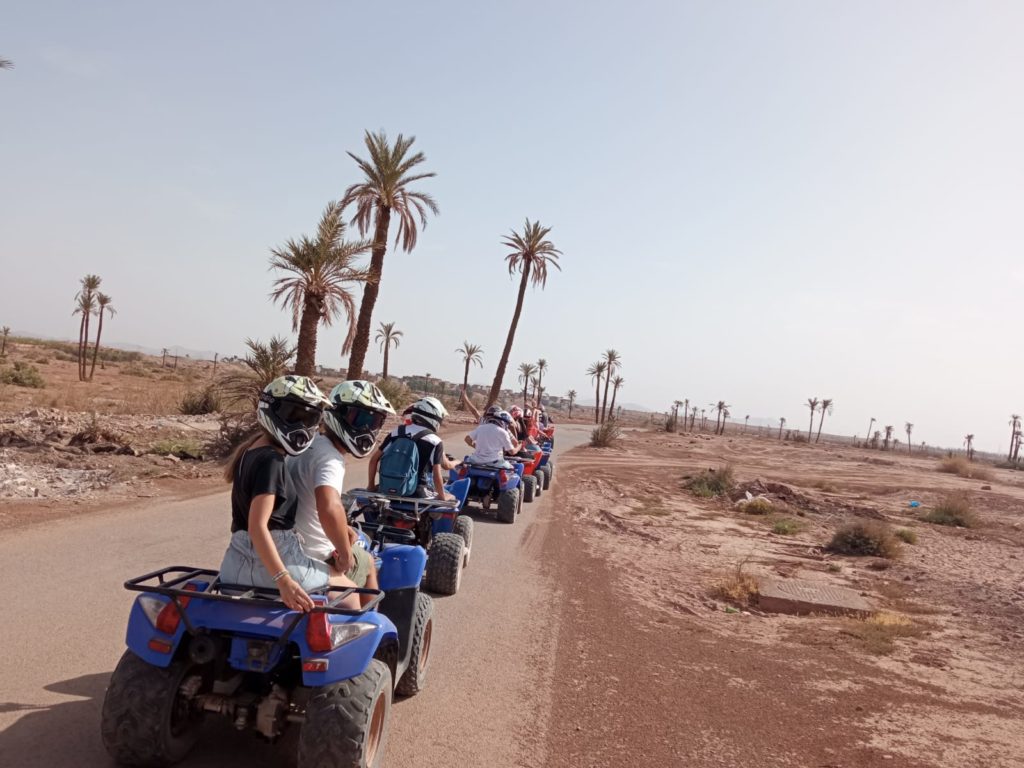 1 Día visita palmeral de Marrakech paseo con Quad/Camello