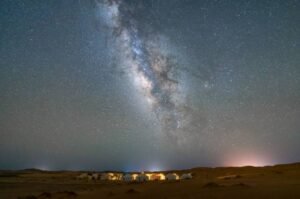 notte nel deserto Merzouga